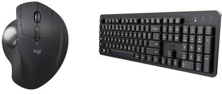 Logitech MX Ergo S & Trust Ody II Silent Wireless Keyboard