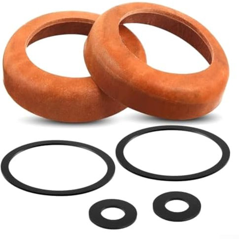 HOHOVYVY Joint de pompe à bras - 90 mm - Manchons en cuir de rechange avec joint torique pour pompe à piston - Lot de 2