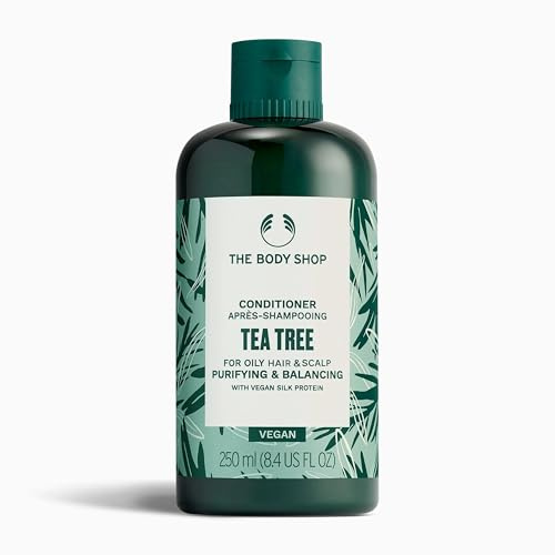 The Body Shop Tea Tree Purify Conditioner 250ml | Conditioner for Oily Hair, Hydrating and Purifying Conditioner with Tea Tree Oil