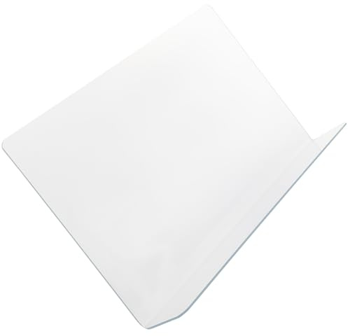 NULYLU Badewannen Spritzschutz Ecke Transparenter Duschspritzschutz aus PVC 30×5×178cm Wiederverwendbarer Wasserschutz für Bad Dusche
