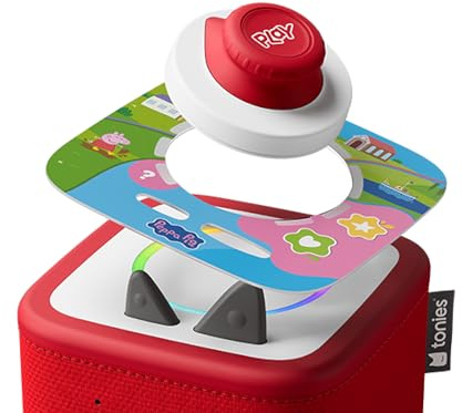 tonies Tonieplay Game – Peppa Pig: EIN Spieltag mit Peppa, Interaktives Hörspiel mit Spielen, Quiz & Musik, für Kinder ab 3 Jahren, Spielzeit ca. 150 Min.