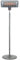 La Hacienda Grey Series Standing Heater - Quartz Element. IP24