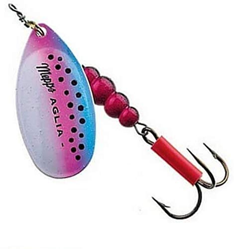 Mepps Aglia Cucchiaio Speciale Peche alla Trota, 5 Taglie, 6 Colori, 1 Pezzo