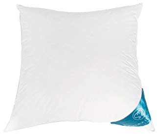 Sandaro Home Kopfkissen Gänsedaunen Daunenkissen Kissen Daunen 100% Naturprodukt, Öko-Tex Zertifiziert (80x80 cm, 1400)