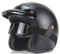 Helme 3/4 Motorrad Chopper Fahrradhelm Offenes Gesicht Vintage Motorradhelm Mit Schutzbrille Maske Pu Leder