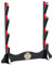 Z-fiber Porte-épée Japonais Velours rembourré Katana Stand Samurai Display Rack Support All Sword,4 Tier