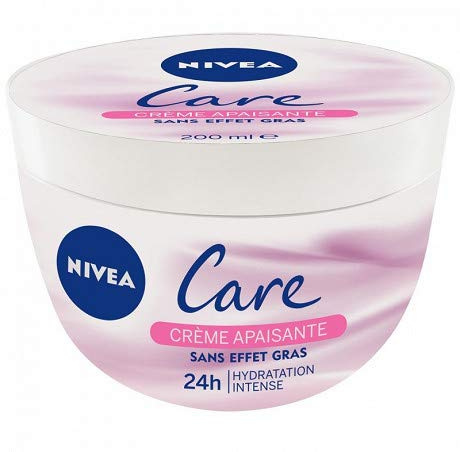 Nivéa Care Sensitive Creme, 200 ml, 3 Stück