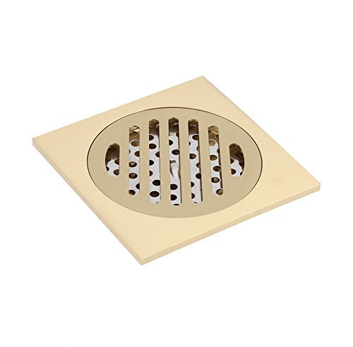 Haofy Couvercles de Drain, Attrape-Cheveux/passoire de Protection de Drain, Laiton, Bouchon de Cheveux