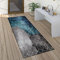 ACUY Largo Alfombra 120x320cm Alfombra Vinilo Hidraulica Diseño Moderno para Pasillo Cocina Sala de Estar Dormitorio
