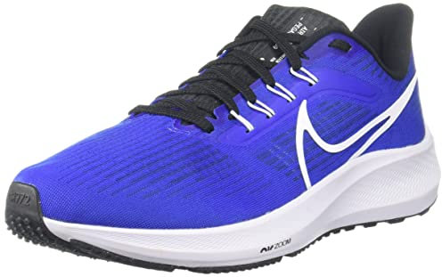NIKE Men's Air Zoom Pegasus 39 Sneaker, Racer Blue White Black Anthracite, 9 UK