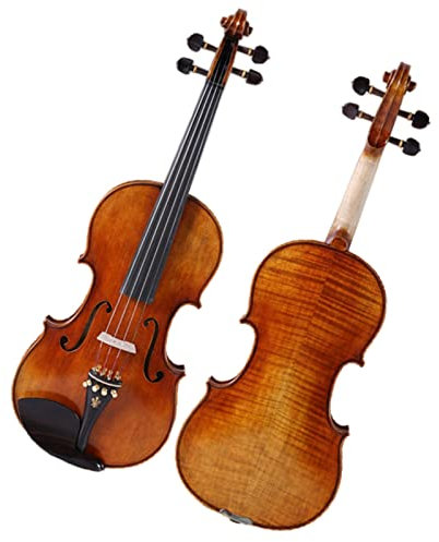 ALFAAL Handgefertigte Violine Profi-Testspielgeige Massivholzgeige Für Anfänger Student Violinen Set (Color : 1/8)