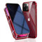 OMGZONE Privacy Case for iPhone 14 Plus Magnetic Cover,Screen Protector built-in Anti-peep Tempered Glass Full Cover with Camera Protector,360 Degree Metal Bumper Case for iPhone 14 Plus,Red