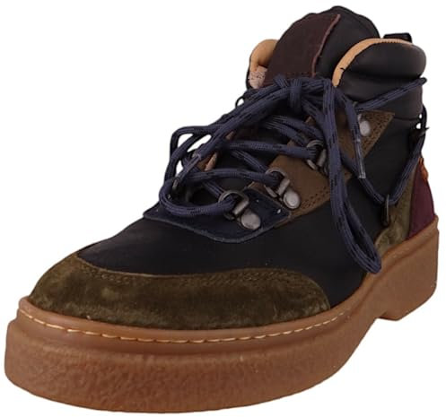 El Naturalista N5905 Arpea, Stivaletti Bassi con Lacci Donna, Nero, 38 EU Larga