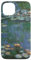 MasterpieceCafe Museum Collection Hülle für iPhone 13 Seerosen von Claude Monet