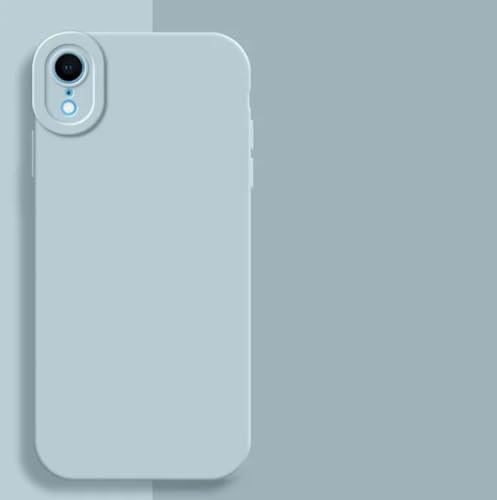 KK KENIK Shockproof Bumper Case Compatible with iPhone XR – Liquid Silicone Case, Luxury Matte Finish with Built-in Camera Protector & Slim Fit Design | Electronics & Gadgets, Sierra Blue