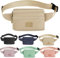Bauchtasche für Damen, modische Bauchtasche mit verstellbarem Gürtel, für Sport, Laufen, Wandern, Joggen, für Mädchen und Frauen (Khaki), khaki, L, modisch