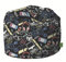 Bean Lazy ® 100% Cotton Large Black Retro Gaming Esports Bean Bag Wtih Filling