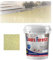 Generic 500ml High-Gloss Dark Yellow Epoxy Floor Paint, Marble Effect, Waterproof, Slip-Resistant, Durable, Versatile, Easy to Maintain, Indoor/Outdoor, 0.8-0.9 m²/0.5 kg Coverage