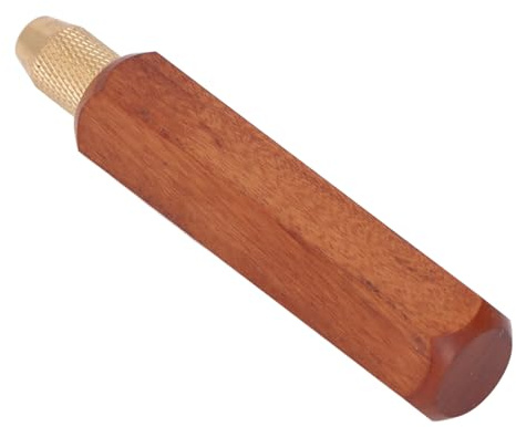 Handbuch Sägengriff, Holzhandgriffe Ersatzabendbarer Sägengriff Non -Slip -Grip -Hex -Kurztyp mit Messingscharnern für Garten, Handsässe
