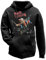 Iron Maiden The Trooper Eddie Bruce Dickinson Official Unisex Hoodie Hooded Top (Medium) Black