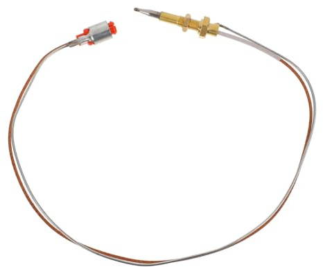 Thermoelement für Brenner, Feuerstellenersatz, 1 Stück, Keramisch | Kupfer und Abs, Präzise Bauform, Flammenschutzfunktion, Passend für Kamin und Gasbrenner