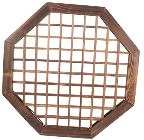 OUNONA Rustikaler Fensterrahmen Aus Holz Vintage Deko Für Wohnkultur Antikes Design Robuste Wanddekoration Im Landhausstil Für Für Hochzeiten Und Events