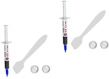 Homoyoyo 2sets Thermal Paste for Processor Heatsink Low Viscosity Thermal Interface Material Gaming Essential