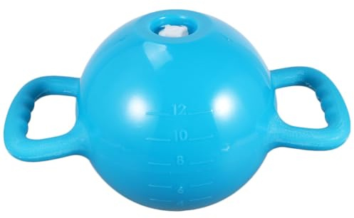 GARVALON Yoga Kettlebell aus Pvc mit Doppelgriffen und Verstellbarem Gewicht Tragbares Fitnesszubehör für Zuhause für Yoga und Tanzübungen