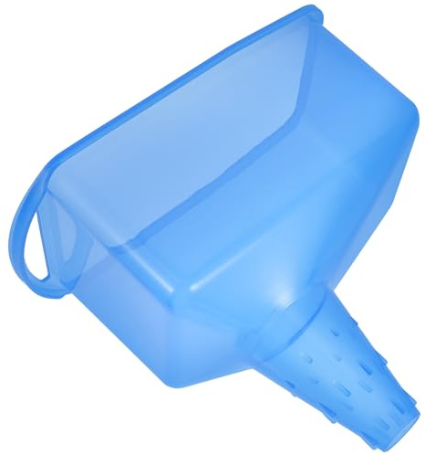 Milisten Entonnoir Plastique Rectangulaire pour Huile Moteur Remplissage sans Bouchon Léger et Adapté Voitures et Motos Facile à Nettoyer et Transporter