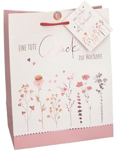Wundertüte zur Hochzeit. Liebevoll gefüllte Überraschungstüte mit kleinen Geschenkartikeln zur Trauung: Als christliches Geschenk für das Brautpaar oder auch Gastgeschenk geeignet