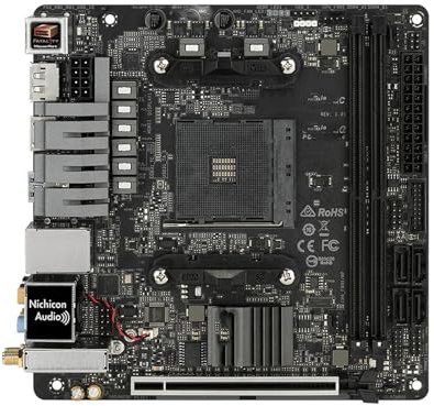 Scheda madre Scheda madre Fit For ASRock B450 GAMING-ITX/AC Socket AM4 Supporta CPU Ryzen 5 5600G 5600 R7 5700X3D 5800X DDR4 M.2 PCIe 3.0 Mini ITX