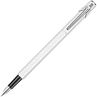 Caran d'Ache 843.001 d´Ache Füllfederhalter, weiss, Feder B