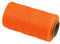 260m Leder Nähgarn gewachst 1MM für Meißel Ahle Polster Schuhe Gepäck Set (Orange)