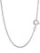 NKlaus 55cm Ankerkette 925 Silber elegante Halskette filigrante Breite 1,1mm Collier 2g schwer 8897