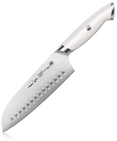 Cangshan Thomas Keller Signature Collection Schwedischer Pulverstahl geschmiedet, 17,8 cm Santokumesser, Weiß
