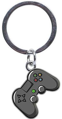 Sheepworld - 46844 - Mini Schlüsselanhänger, Game Over, Metall, Kunststoff, 5cm x 2,5cm