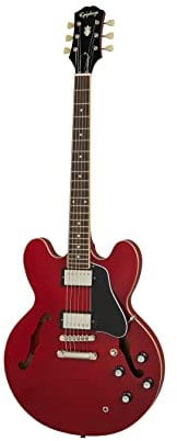 Epiphone Inspired by ES-335 Cherry - Halbakustik Gitarre