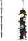 Peohud 2 Pack Closet Hanging Hat Organizer Rack, 32 Hooks Hat Storage Hangers for Baseball Caps, Ball Hats, Golf Caps, Beanies Hats, Sports Caps, Closet Hook Cap Holder