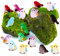 Cobee 16 Stück Niedliche Miniatur Vogelfiguren, realistische Mini Vogel Spielset Vogel dekorative Figuren Tiermodell Ornament für Puppenhaus Feengarten Heimdekoration Partygeschenk