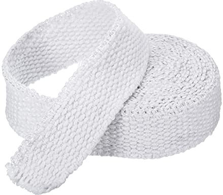 Corda Intrecciata in Fibra Ceramica - per guarnizioni refrattarie ad Alta Temperatura per colata di forni di caldaie,50mm*5mm*3000mm