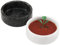 RADICALn Coupelles à Sauce en Marbre Noir et Blanc - Petits Bols à Tremper Faits Main - Plats de Service, Saucière pour Voiture et Contenant à Sauce Salade - Boîtes Repas Réutilisables