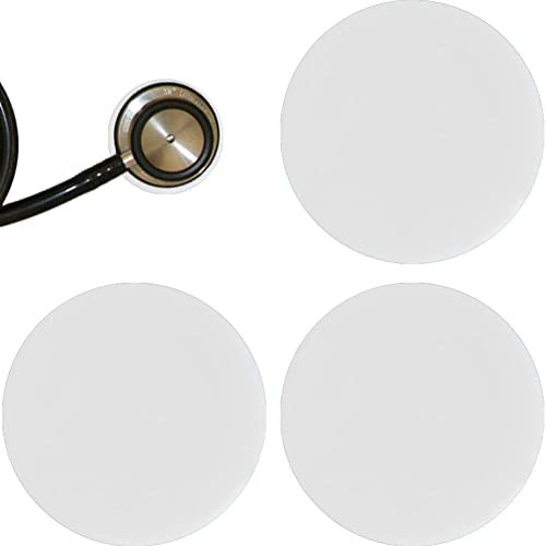 Fopytu 4pcs/Set Stethoskop -abdeckungskopf Membran Protektor Ersatzteile Zubehör Silikon Stethoskop -Kopf -teileabdeckung
