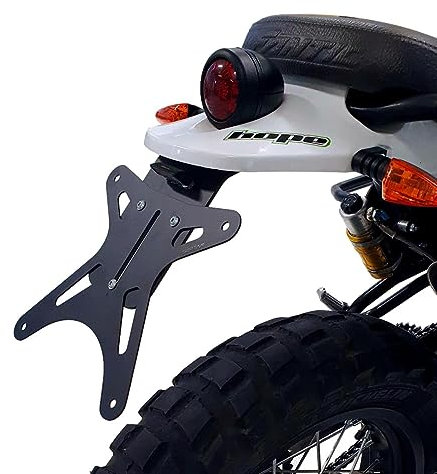 Kurzer sportlicher Kennzeichenhalter für FANTIC CABALLERO 125-250-500 2018-2023 | SEPTAR