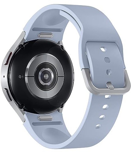 Correa de Silicona para Samsung Galaxy Watch 7/6/5/4/FE Band 40mm 44mm/Watch 6 Classic 47mm 43mm/4 Classic 46mm 42mm ,20mm One Click Correas Deportivas Repuesto Banda para Mujeres/Hombres,Azul claro