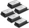 5Pcs Replacement Battery Pack Cover for Xbox 360, Universal Battery Shell Case Cover Kit for Xbox 360 (Black)