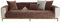 JUNLEBUYI Samt Sofabezug 1 2 3 4 Sitzer Warmer Sofaüberwurf U/L Form/Ecksofa Sofa überwurfdecke Hund Katze Sofa Überwurf/Sofaschoner/Sofaschutz Decken rutschfest (70x150cm,Braun)