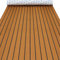 Boat Flooring EVA Foam Boat Decking Faux Teak Marine Flooring Boat Sea Deck Flooring for Yacht, Motorboat, RV, Kayak and Swimming Pool (Brown, 94 * 23)