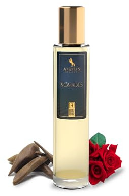 Arabian Opulence FR331 NOMAD Roll-on Parfümöl | Konzentriertes Duft-Körperöl | Lang anhaltendes, ölbasiertes Parfüm für Männer und Frauen | Reisegröße Alkoholfreie Parfümölflasche (15ml)
