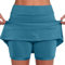 Legging Court Femme Vetement Sport Femme Pyjama Short Femme sous Jupe Femme Short Femme Sport Court Lot Culotte Femme Coton Short Lin Coton Femme Short Sudation Femme Pantalon Bleu M