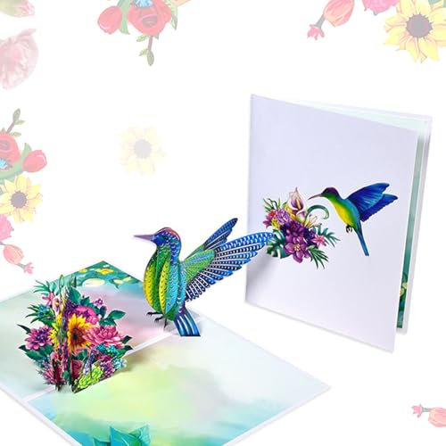 scicent Pop-up Karte Bunter Blumenstrauß als Partnergeschenk, als Geschenk für Mama oder Ehefrau als Geburtstagskarte, Hochzeitskarte, zum Muttertag, Frauentag, Jahrestag, Valentinstag - 31916